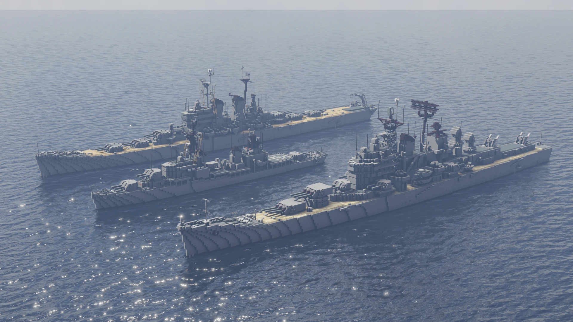 米艦三隻セット